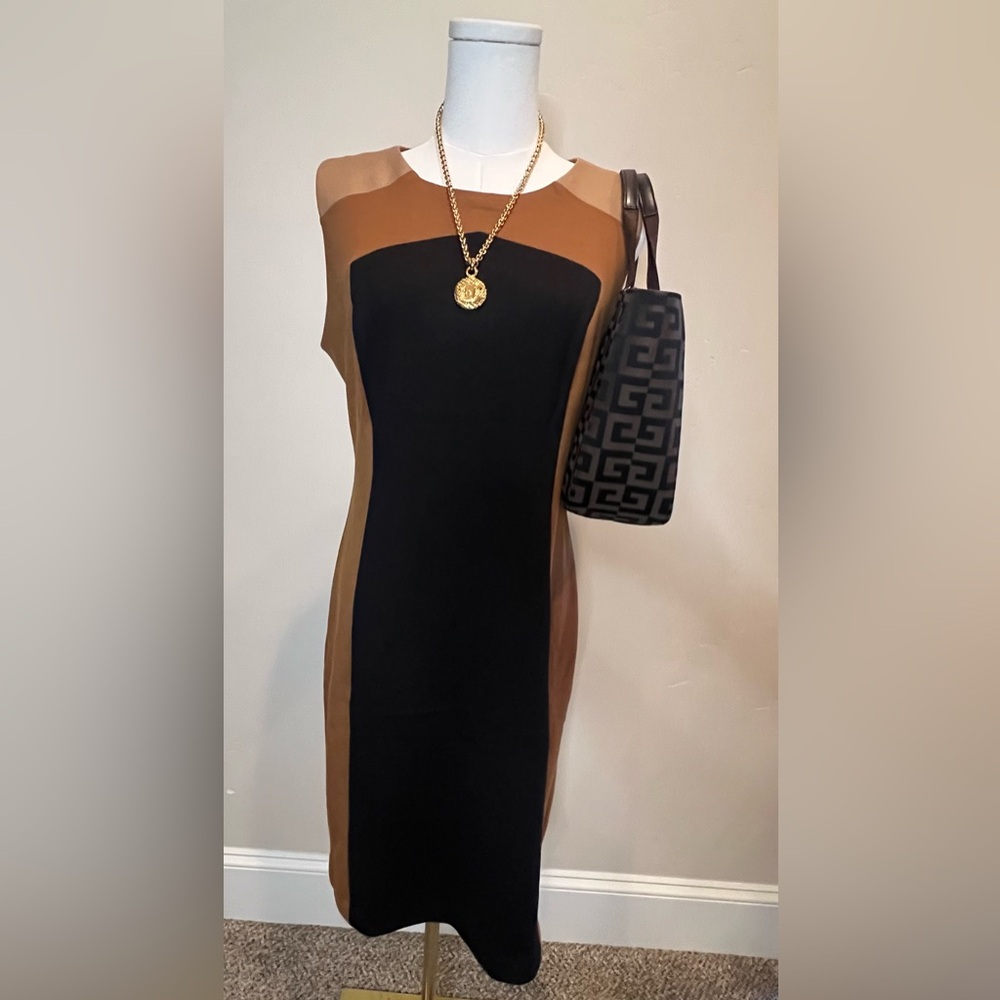 Premise Black and Brown Dress